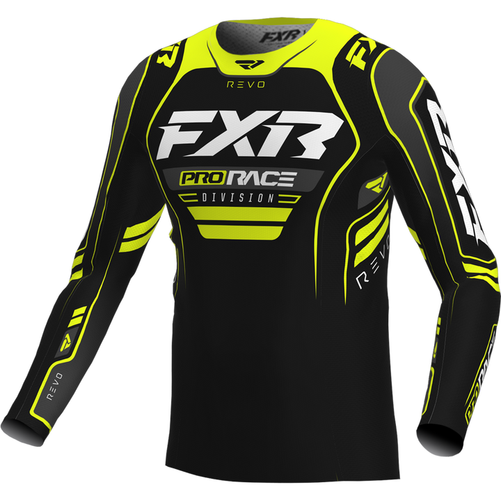2026 FXR Youth Revo Toxic Black Yellow Kit Combo