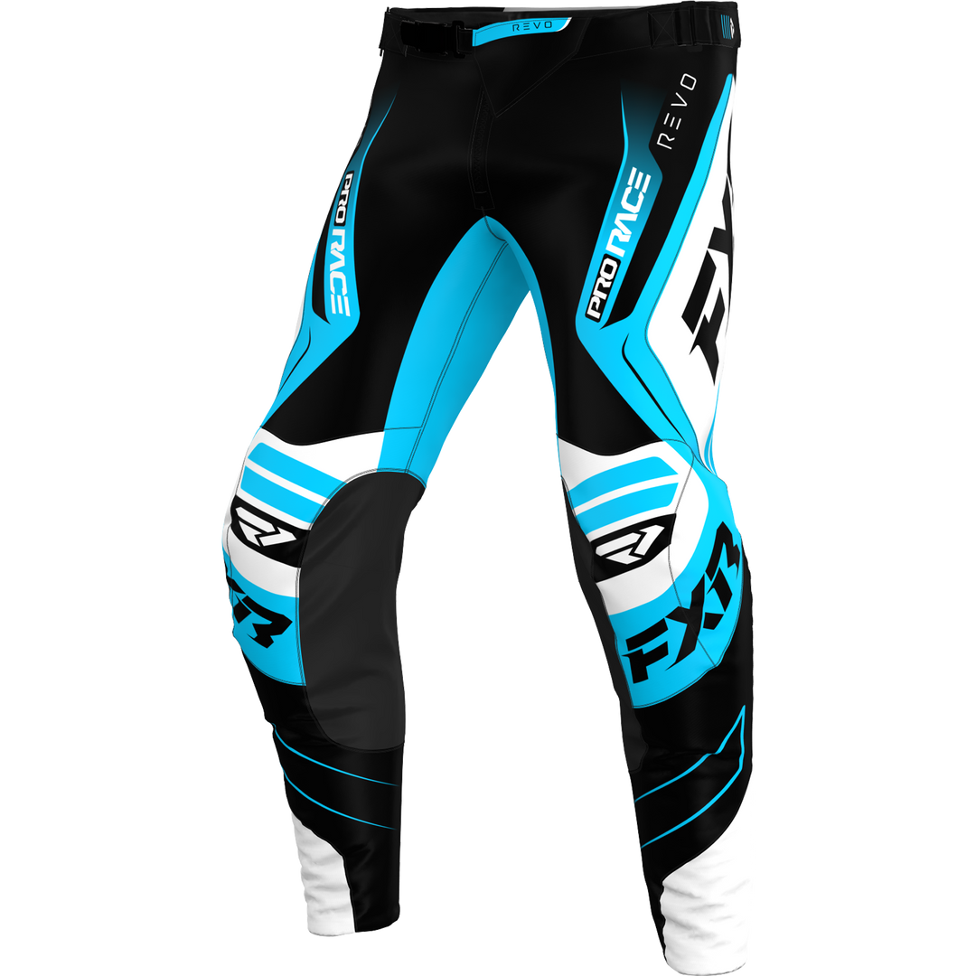 2026 FXR Youth Revo Brisk Blue Black Kit Combo
