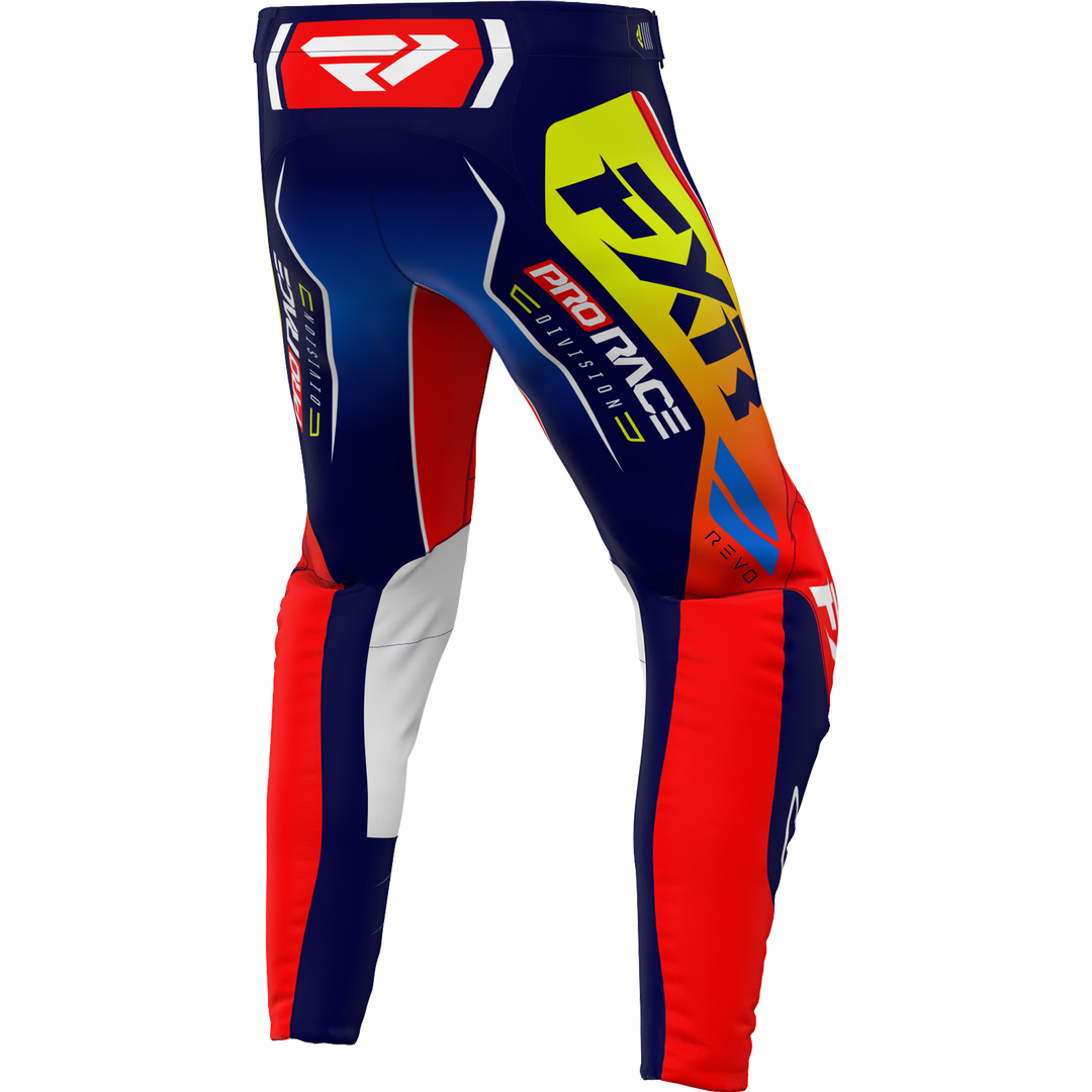 2026 FXR Youth Revo Nuke Blue Red Yellow Kit Combo