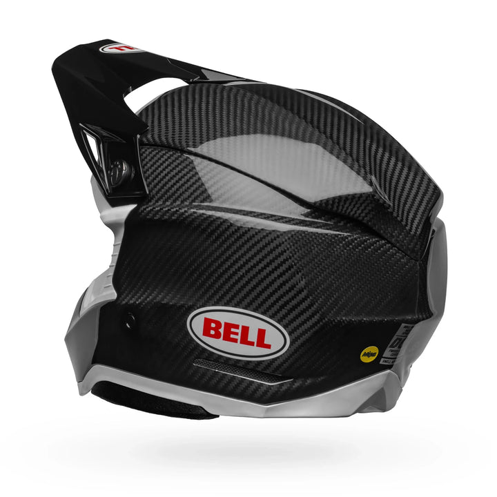 Bell Moto-10 Spherical MX Helmet Carbon Black White