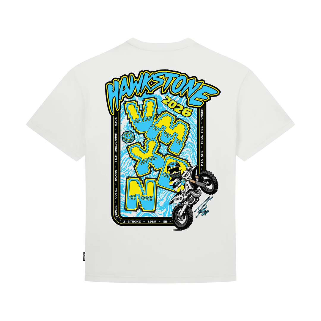 Kids Tommy Searle - 2026 VMXdN Hawkstone Tee White