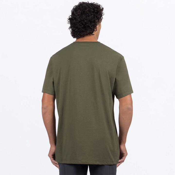FXR Mens Victory Premium Tshirt Army Green