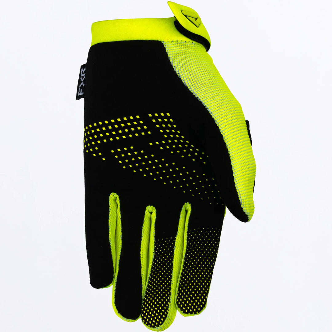 FXR Youth Reflex Gloves Yellow