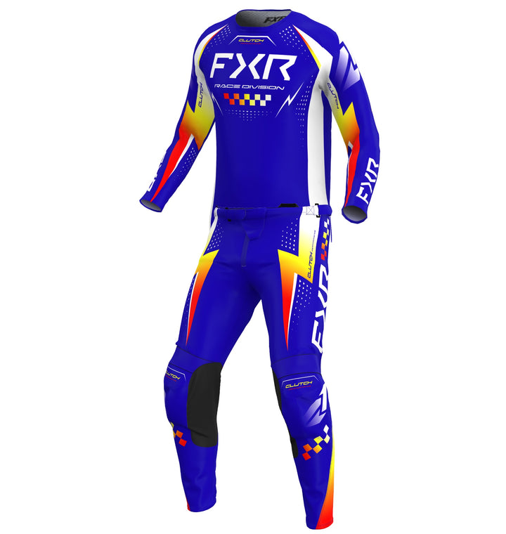 2026 FXR Clutch Pro Blue Yellow Red MX Kit Combo