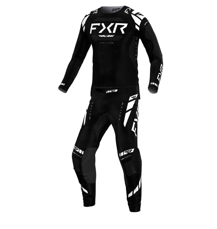 2025.7 FXR Helium Black White MX Kit Combo