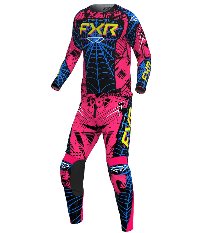 2026 FXR Kids CLUTCH Arachnid Pink Blue Peewee Kit Combo