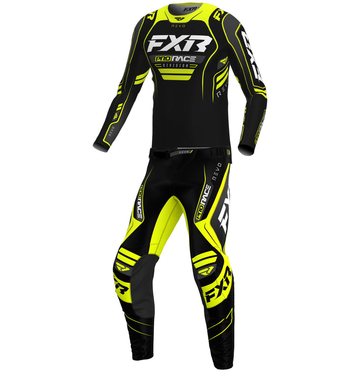 2026 FXR Youth Revo Toxic Black Yellow Kit Combo