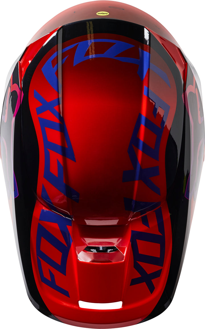 SPRING 2022 Fox V1 VENZ Red Motocross Helmet