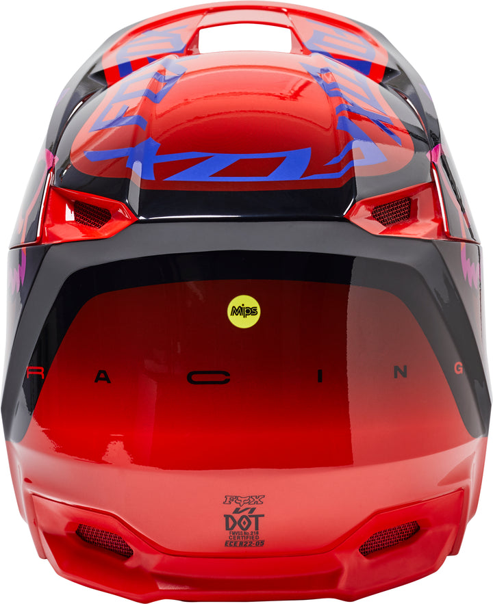 SPRING 2022 Fox V1 VENZ Red Motocross Helmet
