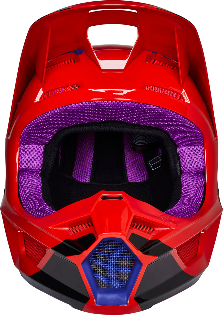 SPRING 2022 Fox V1 VENZ Red Motocross Helmet