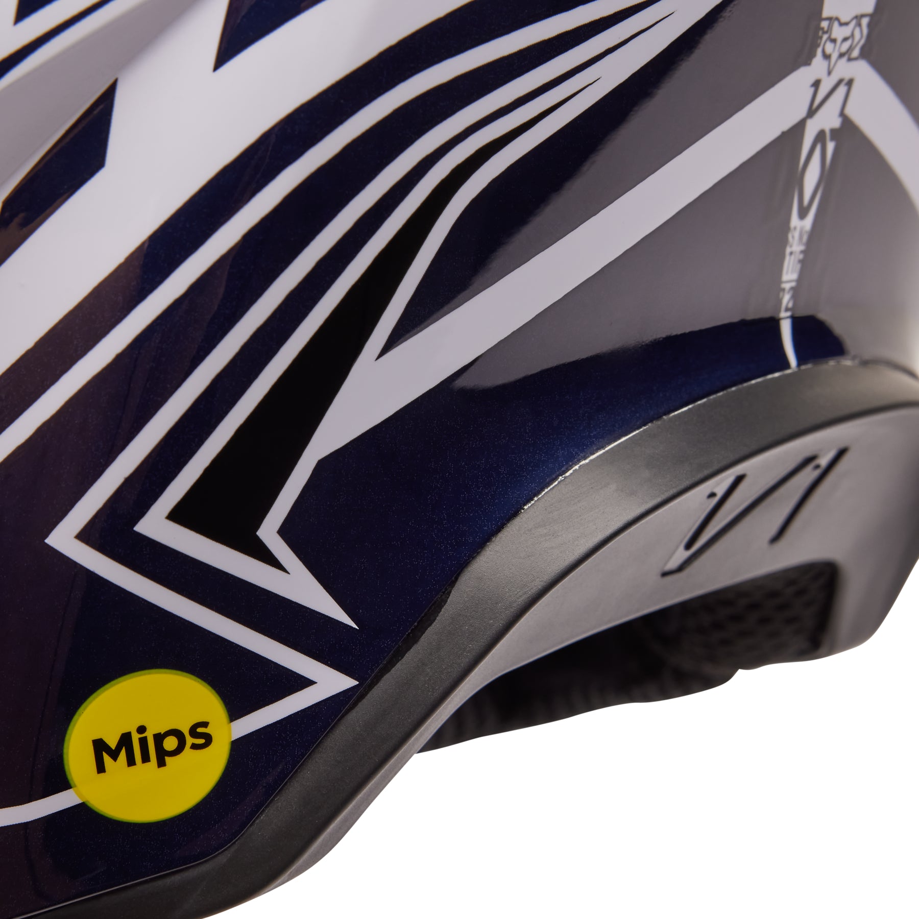2023 SPECIAL EDITION Fox V1 STRAFER Goat Blue MX Motocross Helmet