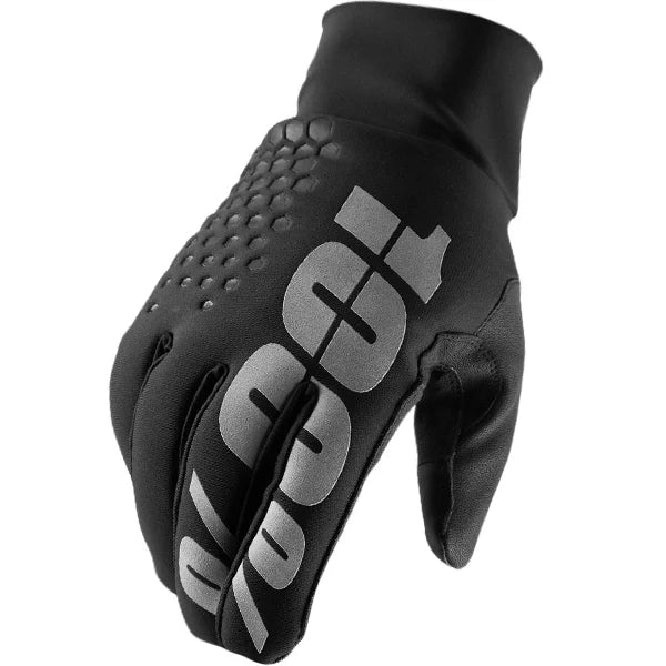100% Brisker Waterproof Cold Weather Winter Gloves Black