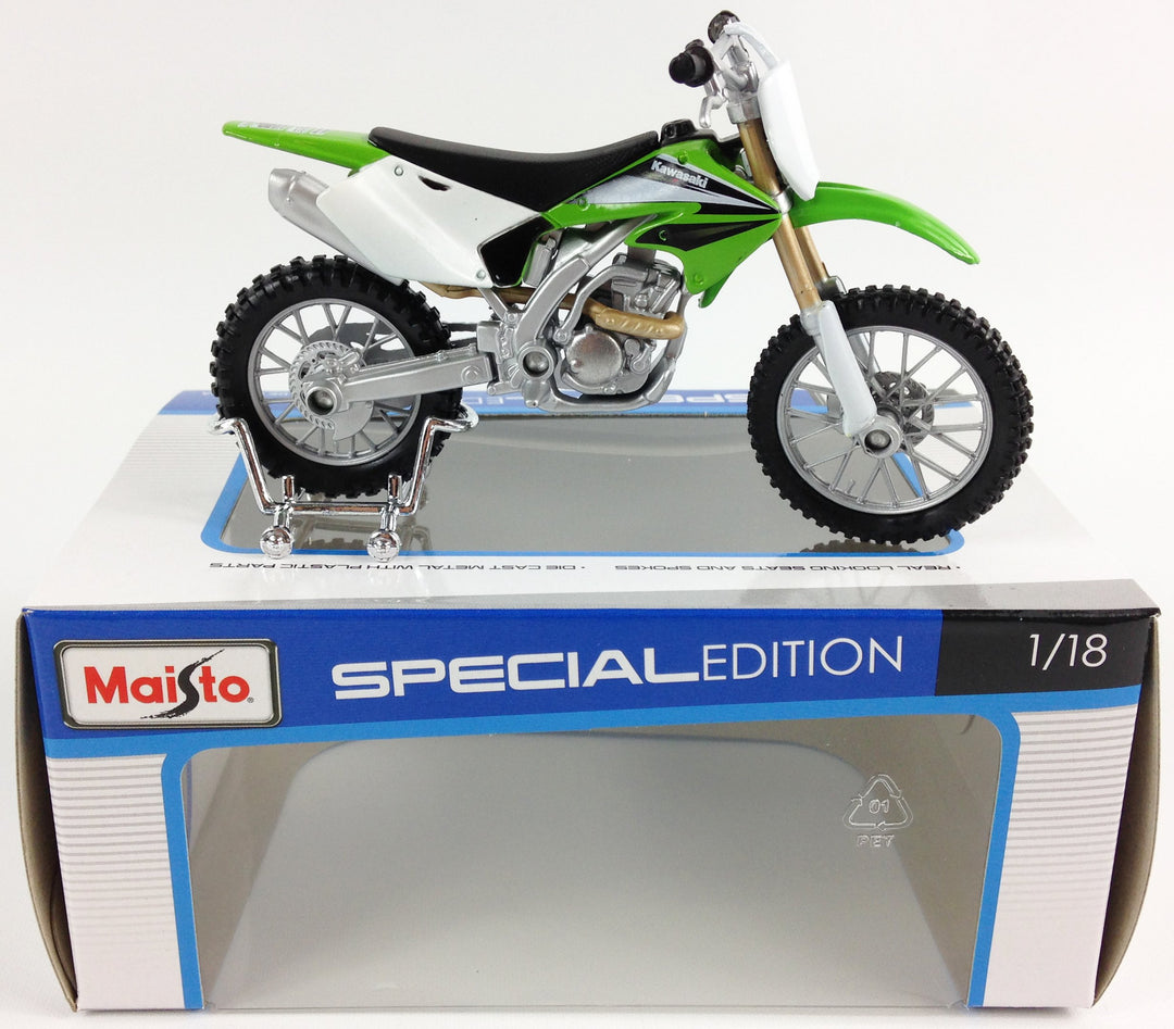 Diecast Motocross Modellino Kawasaki KXF 1:18 SCALE DIECAST MX