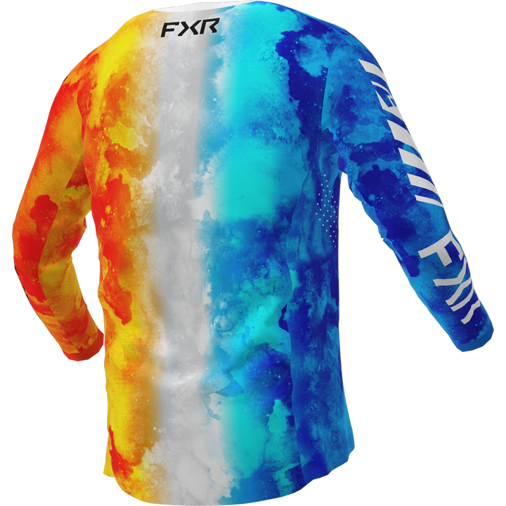 2023 FXR PODIUM MX FIRE & ICE BLUE ORANGE MX KIT COMBO