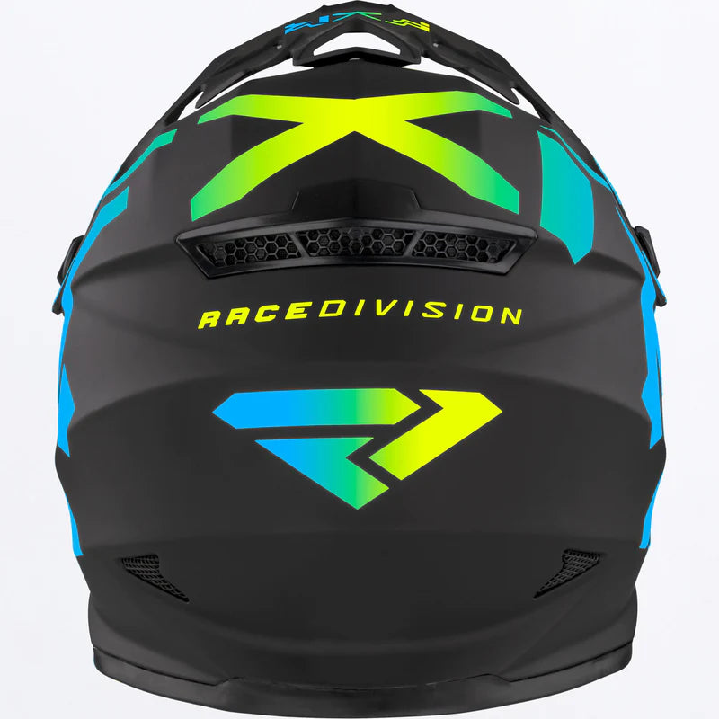 2023 Youth FXR Legion Helmet Black Blue Motocross Helmet FXR MX