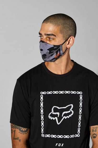Fox Racing Adult Black Camo Face Mask