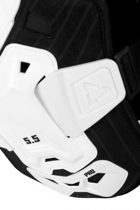 LEATT CHEST PROTECTOR 5.5 PRO WHITE