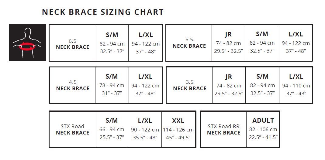 Leatt GPX 5.5 Neck Brace Blue Red