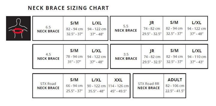 Leatt GPX 5.5 Neck Brace Blue Red