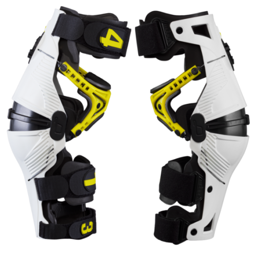 Mobius X8 Knee Brace - White Yellow