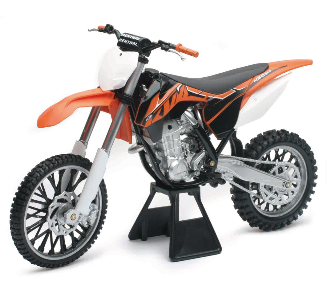 KTM 450 SXF 1:6 SCALE DIECAST MX MODEL BIKE