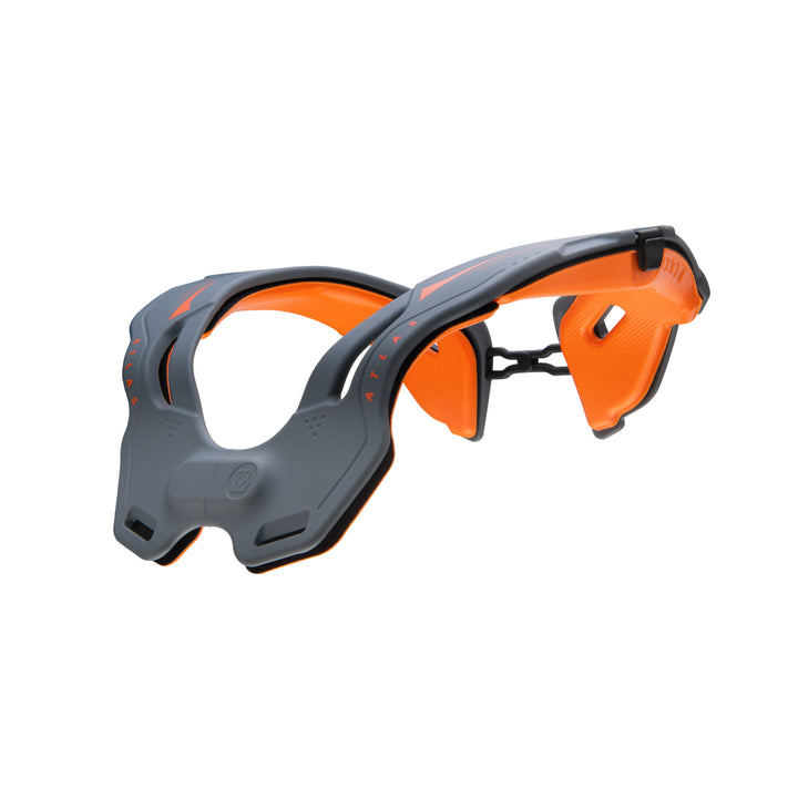 Atlas Vision Anti-Compression Neck Collar Grey Orange