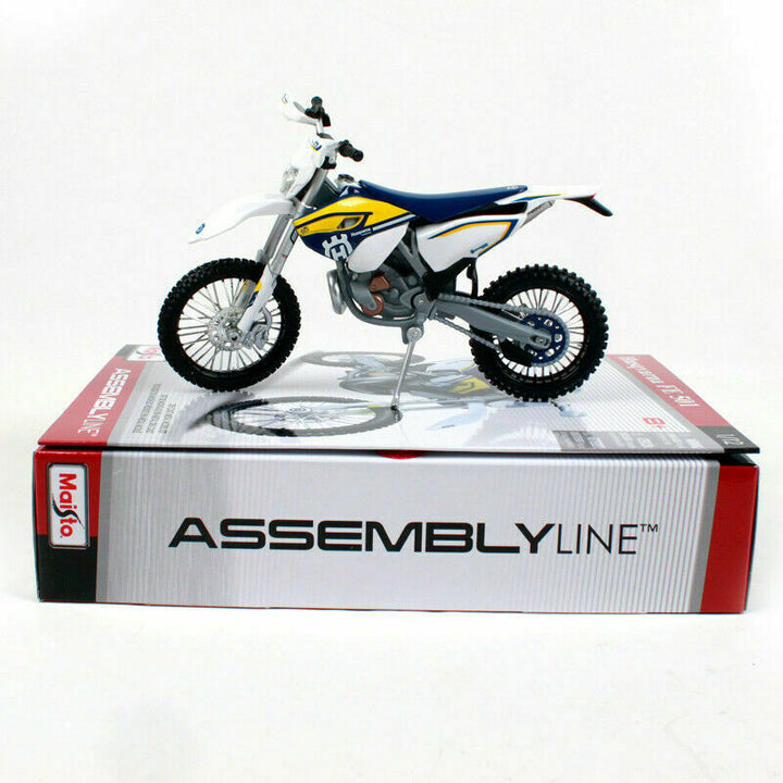 SELF ASSEMBLY HUSQVARNA FC 1:12 SCALE BUILD YOUR OWN MX MODEL BIKE