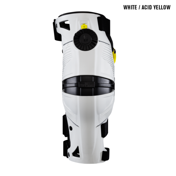 Mobius X8 Knee Brace - White Yellow
