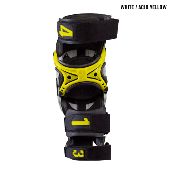 Mobius X8 Knee Brace - White Yellow