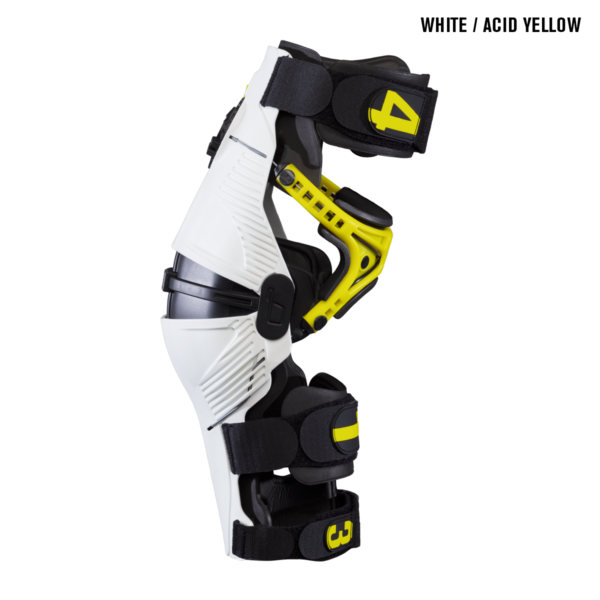 Mobius X8 Knee Brace - White Yellow